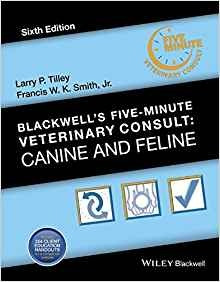 Blackwells Fiveminute Veterinary Consult Canine And Feline