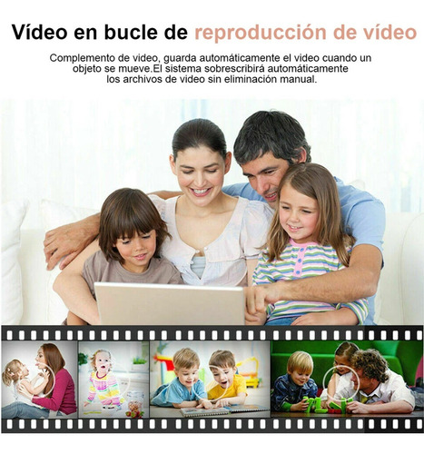 Imagen 7 de 9 de Camara De Seguridad Wifi Inteligente Full Hd 1080p Fralugio