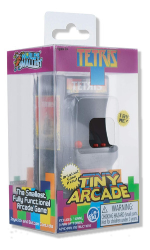 Pequeña Arcade Tetris, Multicolor, 3.75 Pulgadas