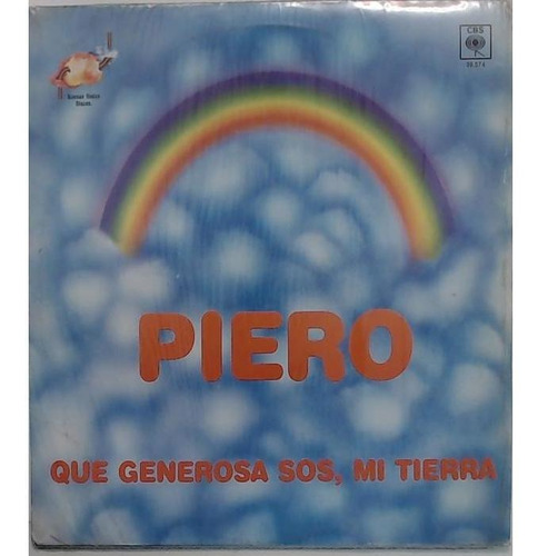 Piero - Que Generosa Sos, Mi Tierra