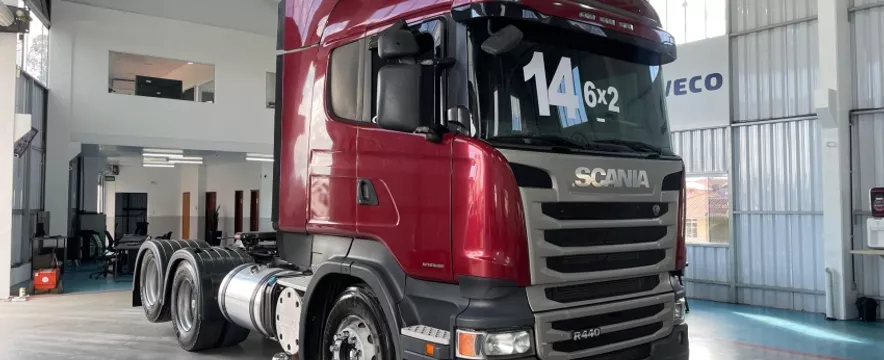 Scania Highline Streamline R440 6x2 Ano 2014 Em Preparação