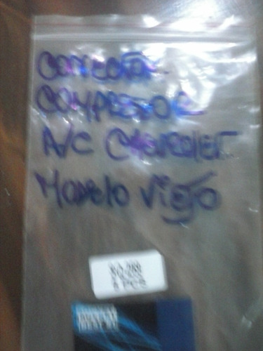 Conector Compresor Aire Acondicionado Chevrolet M/ Viejo G4