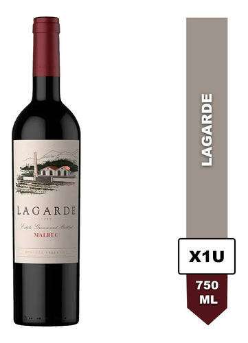 Vino Lagarde Malbec- Berlin Bebidas