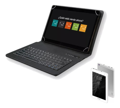 Funda Con Teclado Para Tablet Aiwa Quad Core 7 Pulgadas