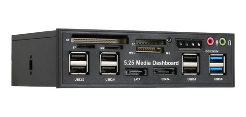 Multi-función Usb 3.0 Hub Esata Puerto Interno Tarjeta