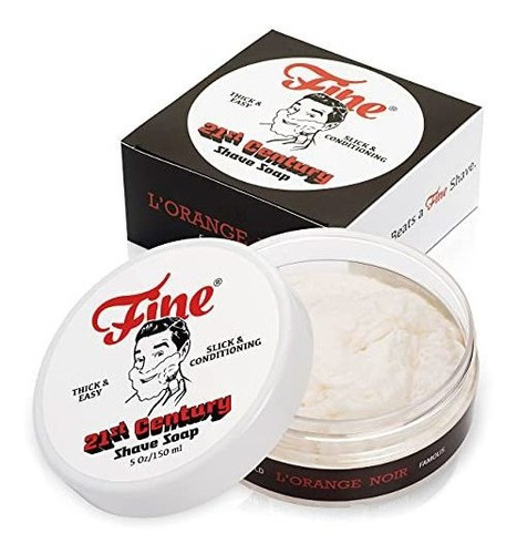 Jabon De Afeitar - Mr. Fine 21c Shaving Soap For Men 5oz Puc