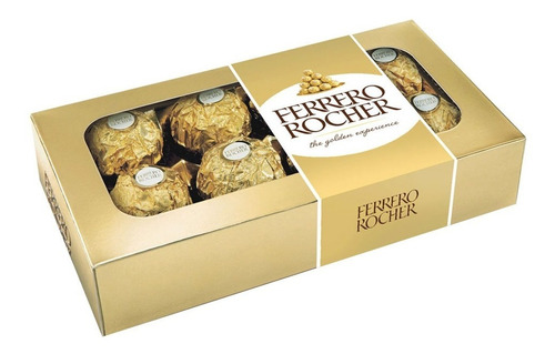 Bombones De Chocolate Ferrero Rocher Caja × 100g