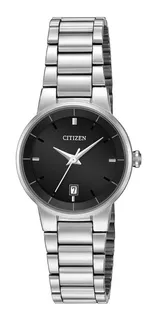 Reloj Citizen Mujer Clásico Acero Inox Calendario Eu6010-53e