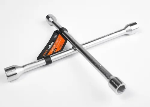 Imagen 3 de 10 de Llave Cruz Hamilton Universal Reforzada 14 17 19 21 23mm Crv