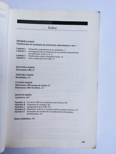Libro Clasificacion De Resultados Enfermeria Johnson 173a2 (Usado)