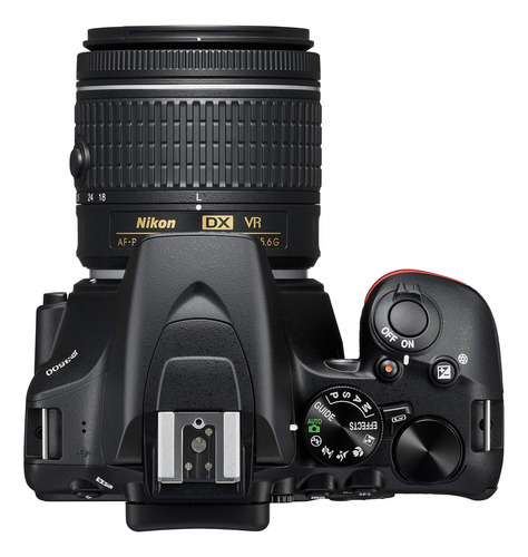 Nikon D 24.2mp Cámara Dslr Con Af-p Dx Nikkor 0.709-2.165 . Color Negro
