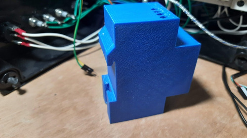 Case Wt32-eth01 Esp32 Ethernet Arduino Trilho Din