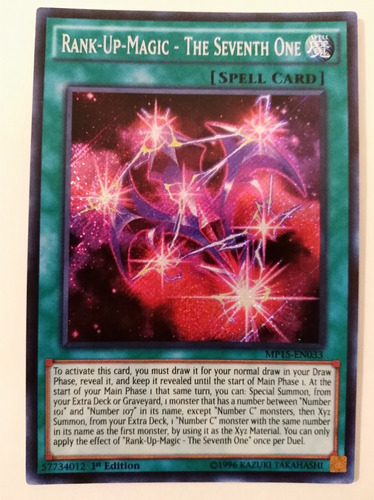 Rank-up-magic - The Seventh One - Secret Rare       Mp15