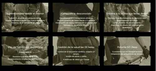 Imagen 5 de 9 de Smartwatch Reloj Amazfit T Rex 2 Gps Cardio 150 Sports+ Film