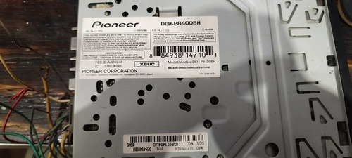 Autoestereo Pioneer Mixtrax (sin Caratula) (Usado)