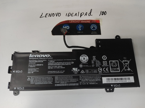 Batería Para Laptops Lenovo Ideal Pad 100 Operativa 