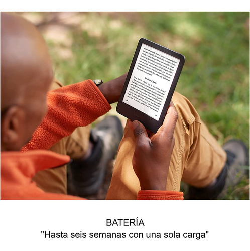 Ebook Amazon Kindle 6 Pulgadas 16gb 11 Gen Con Luz E-reader Color Negro