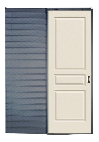 Puerta Embutir Corrediza Gromanti 70/10 Masonite P/durlock