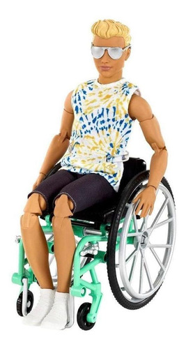 Barbie Fashionista - Ken Cadeira De Rodas - Mattel