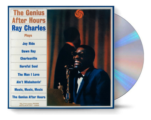 Ray Charles The Genius After Hours 1961 Álbum Edición Eu Cd