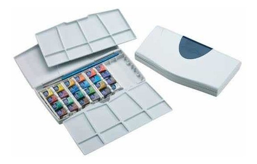 Imagen 3 de 7 de Estuche Acuarelas, Cotman, Plus 376 Con 24 1/2 Pastillas
