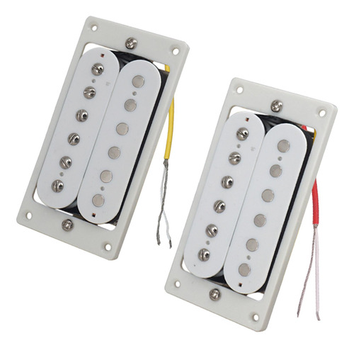 Juego De 2 Pastillas Humbucker Pickup Para Guitarra Eléctric