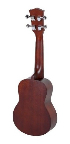 Ukelele Soprano Parquer De Madera Marron Con Funda Cuota