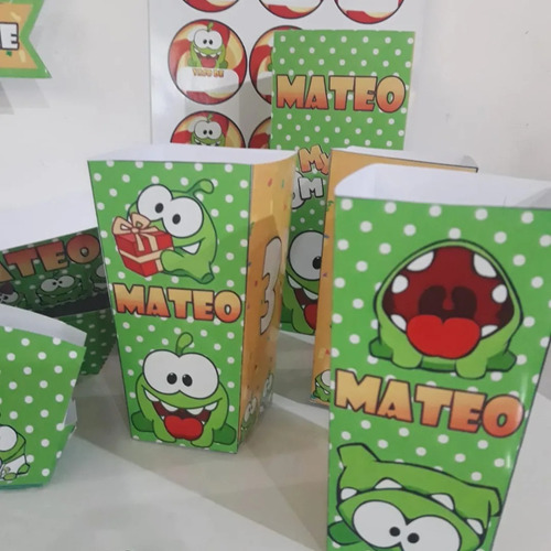 Cotillon Infantil Personalizado Om Nom