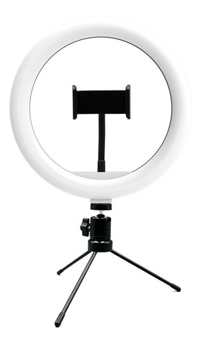 Ring Light 10 Pol. Com Tripé Ajustável Usb Multilaser Ac370