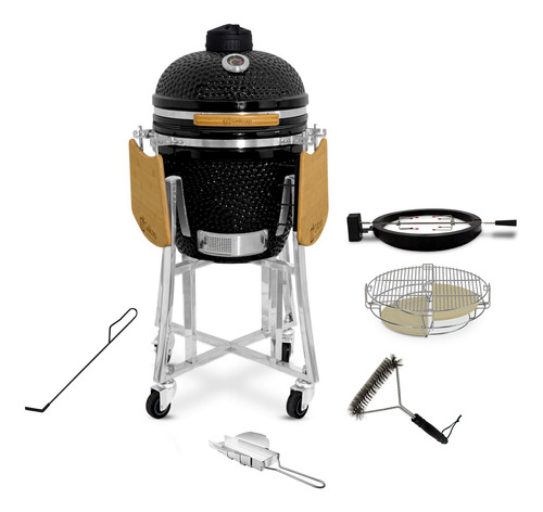 Kamado Clásico Junior 18 + Accesorios - Grillcorp