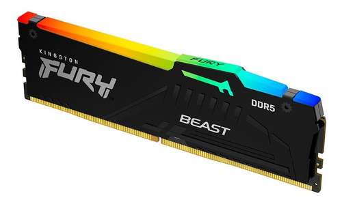Memória Ram 32gb 5600m Ddr5 Rgb Cl40 Kingston Fury Beast
