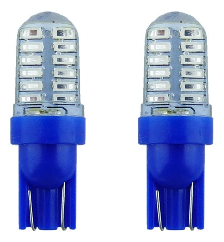 Ampolleta Led T10 Cola Pez 12v Engomada 24leds 