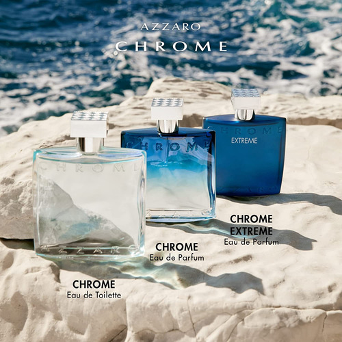 Perfume Azzaro Chrome Extreme Eau De Parfum Para Hombre, 100