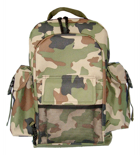 Mochila 18 L /tactica Militar/policial/ejercito/gendarmeria/camping/turismo Y Aventura/caza Y Pezca/paint Ball