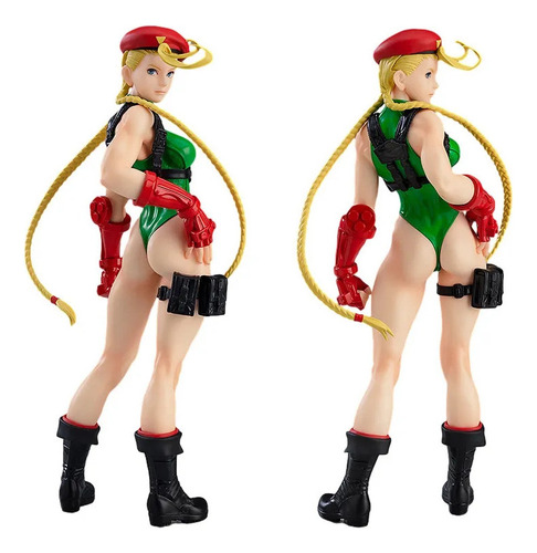Modelo De Figura De Acción Street Fighter Cammy, Color Blanc