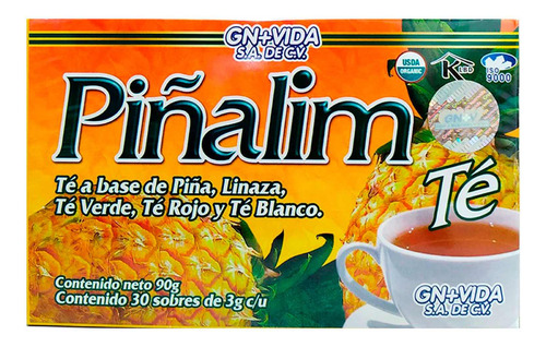 Te Piñalim Con 30 Sobres De 3g C/u