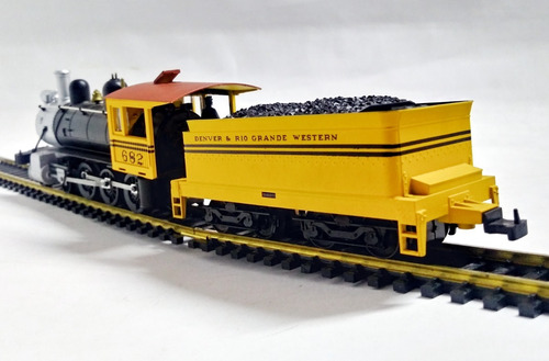 Imagen 3 de 6 de Locomotora A Vapor Denver And Rio Grande - 1/87 H0 Frateschi