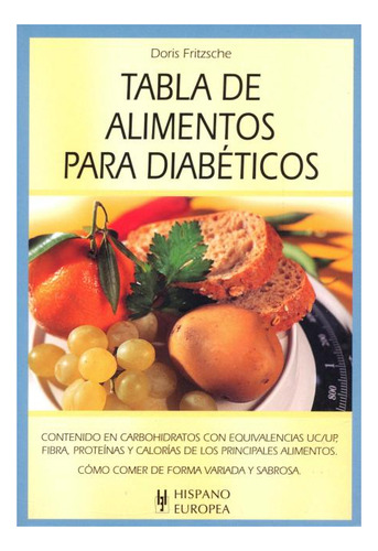 Tabla De Alimentos Para Diabeticos