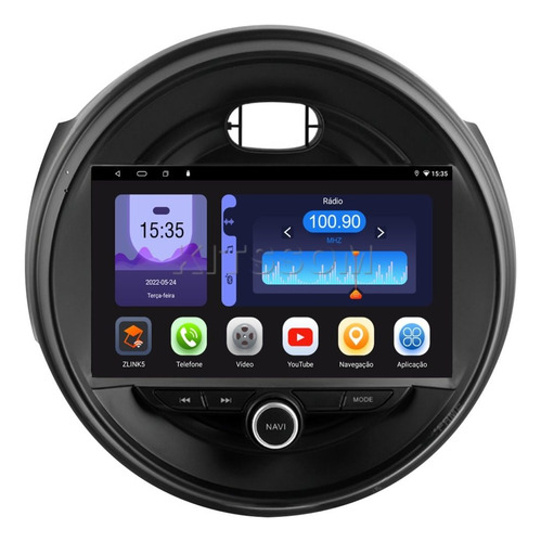Multimídia Mini Cooper F55 F56 2017 2018 2019 V2 Octa 4g 9