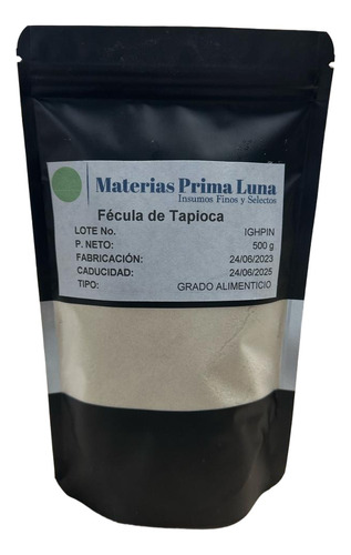 Fécula Almidón De Tapioca, Mandioca, Yuca 500g Premium