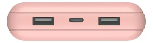 Batería externa 20K USB-A y USB-C de 15w de Belkin Oro rosa – Rossellimac