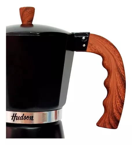 Cafetera Inducción Hudson Negro Tipo Italiana 9 Tazas Bz3