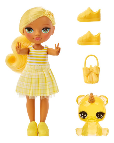 Rainbow High Littles Dolls- Daisy (yellow)