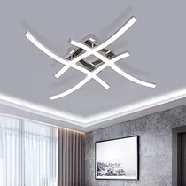 Comprar Lámpara De Techo Led Moderna De 4 Luces 24w Lámpara De Techo