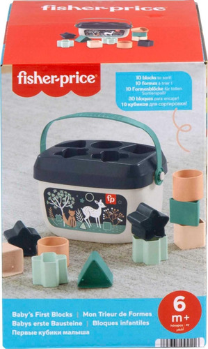 Juguete Apilable Fisher-price Babys First Blocks, Juego De 1