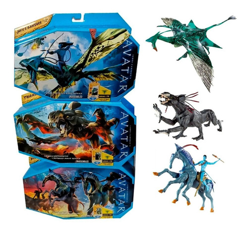 Avatar Mattel 3 Criaturas (Usado)