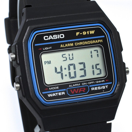 Reloj De Pulsera Casio Digital Collection F-91w Unisex