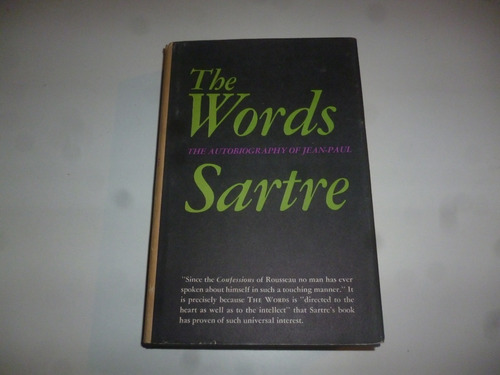 The Words The Autobiografhy Of Jean-paul Sartre