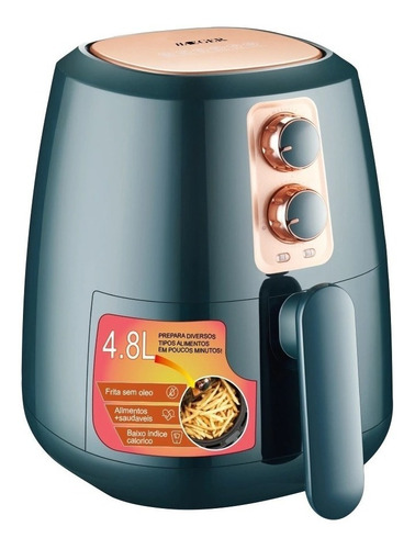 Airfryer Freidora De Aire Sin Aceite Capacidad 4,8 Lts 1350w