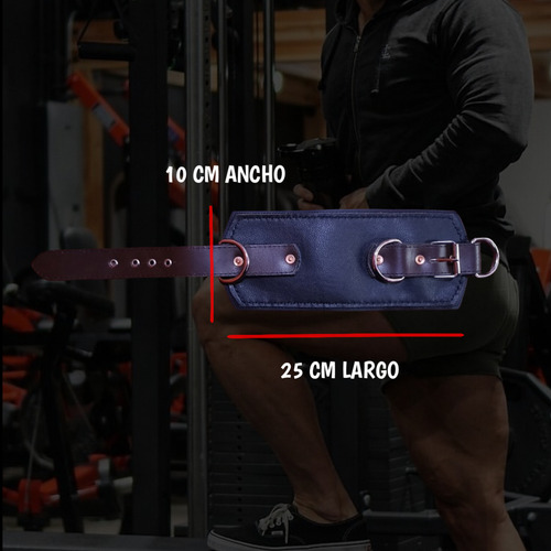 Par De Grilletes Tobillera Gym Uso Rudo Reforzados Negro Con Cafe